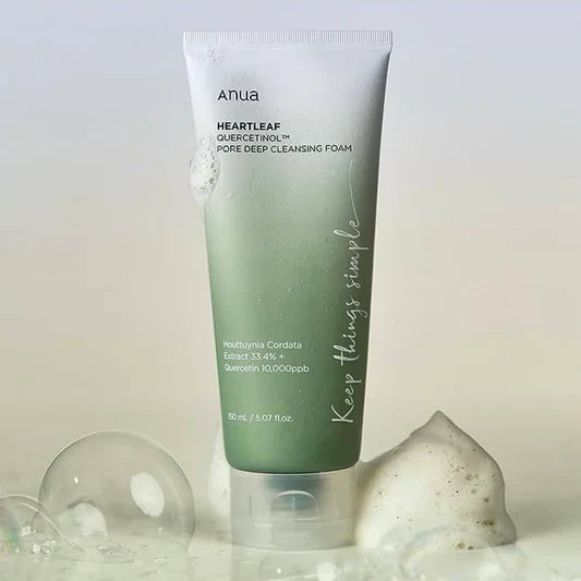 ANUA - HEARTLEAF QUERCETINOL PORE DEEP CLEANNSING FOAM
