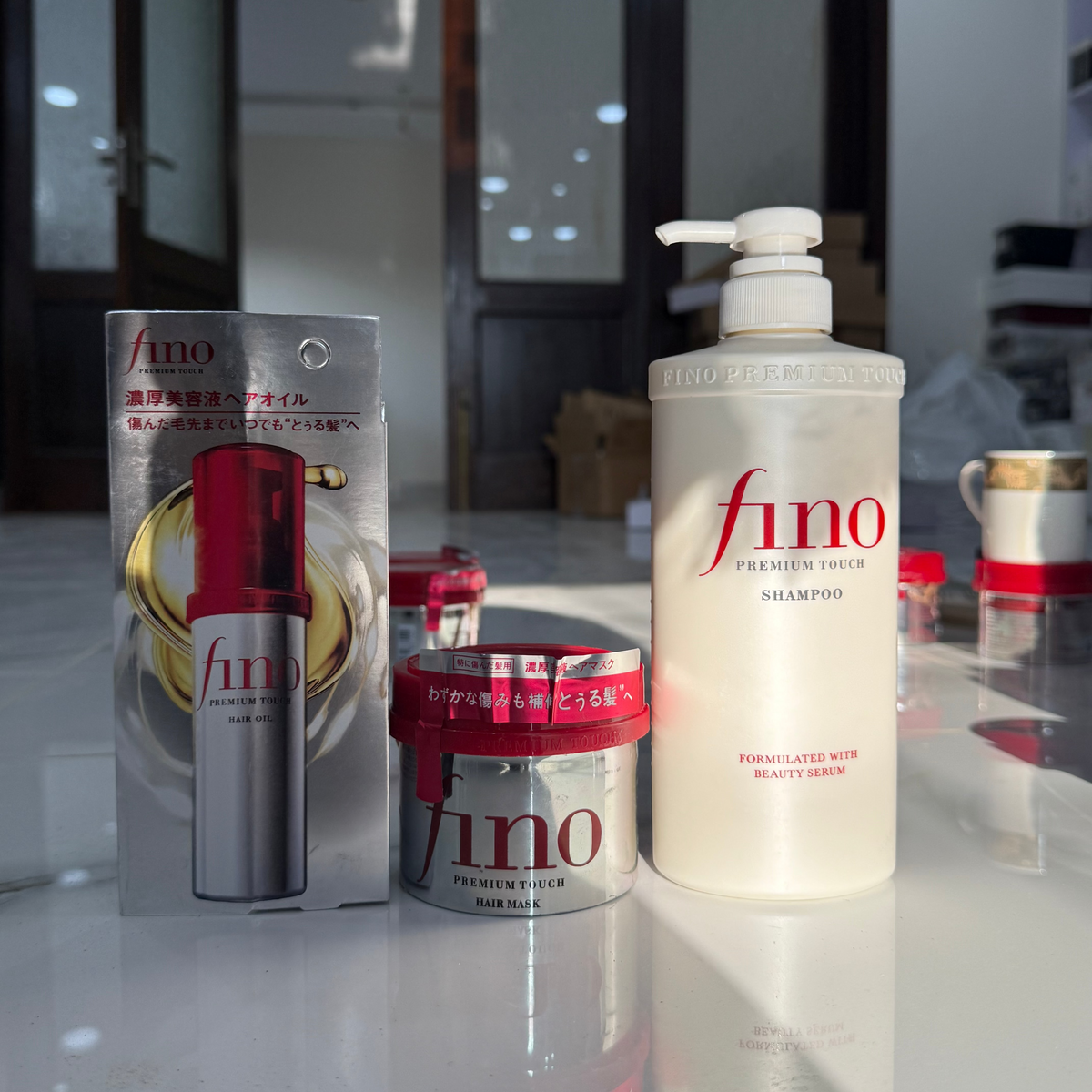 Fino deal (hair mask, hair oil , hair shampoo)