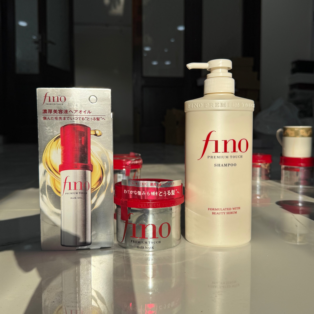 Fino deal (hair mask, hair oil , hair shampoo)