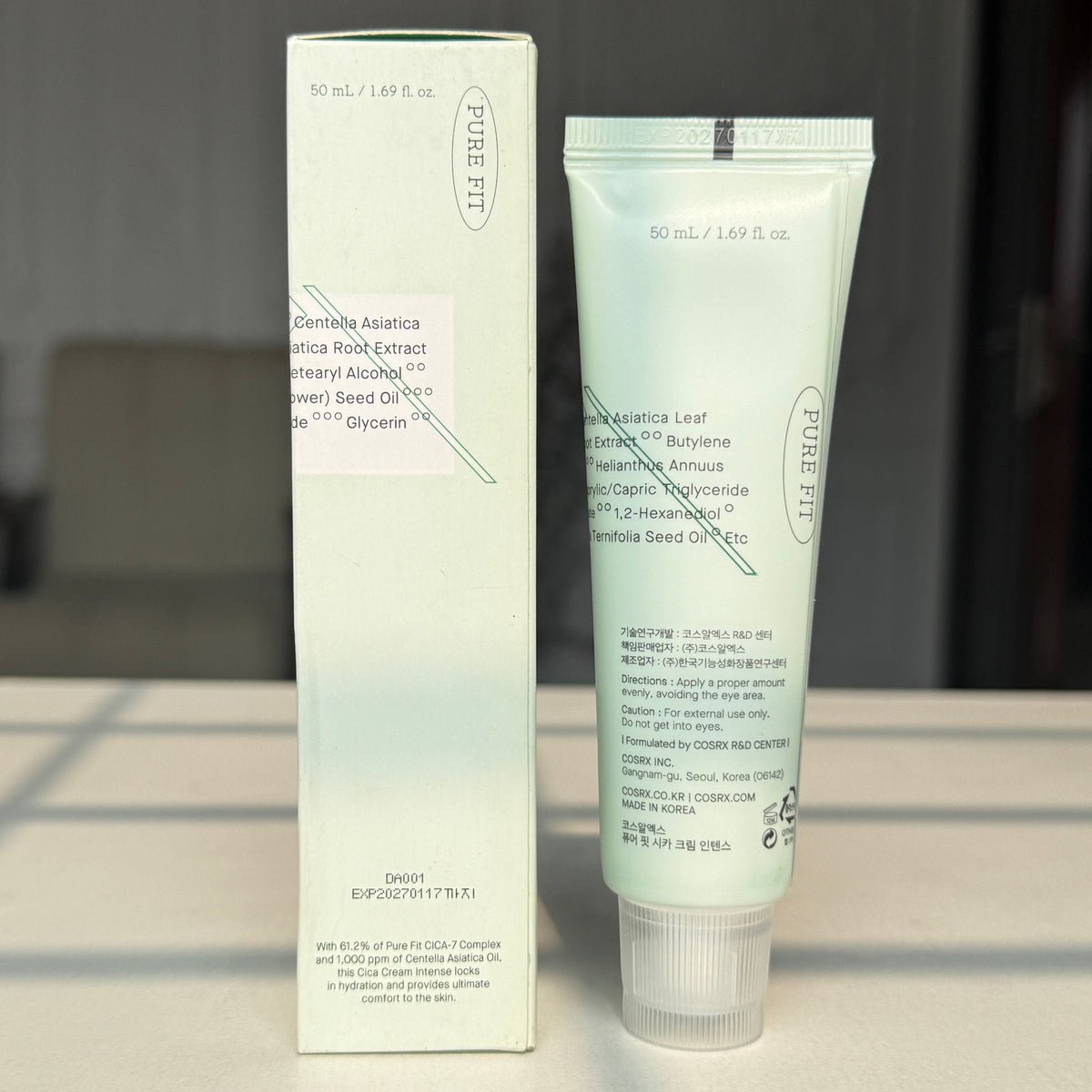 COSRX - Pure Fit Cica Cream Intense - 50ML